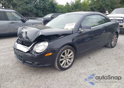 2008 Volkswagen Eos Komfort/Turbo из США, поврежденный, VIN WVWBA71F48V011177